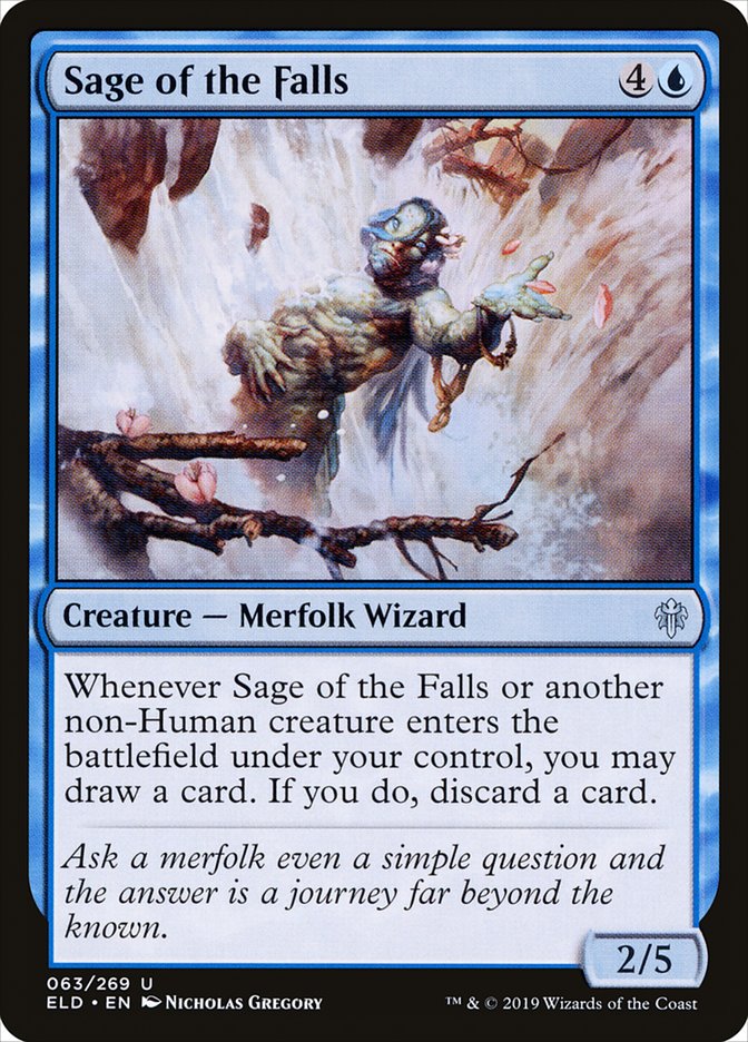 Sage of the Falls [Throne of Eldraine] | Good Games Adelaide SA