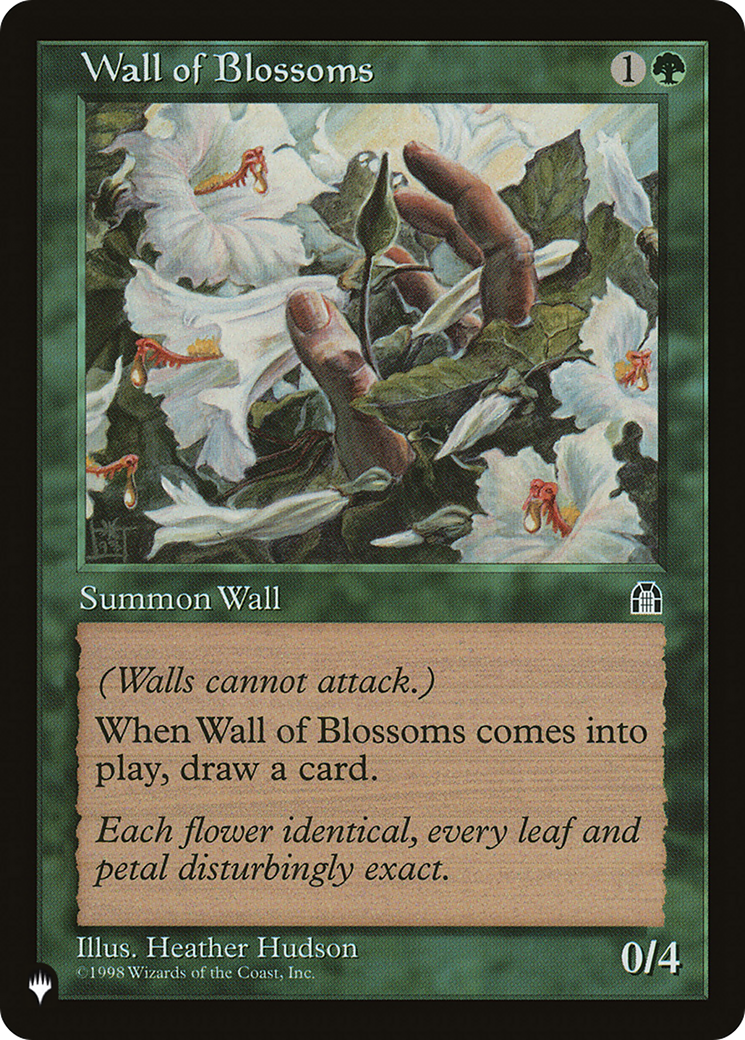 Wall of Blossoms [The List Reprints] | Good Games Adelaide SA