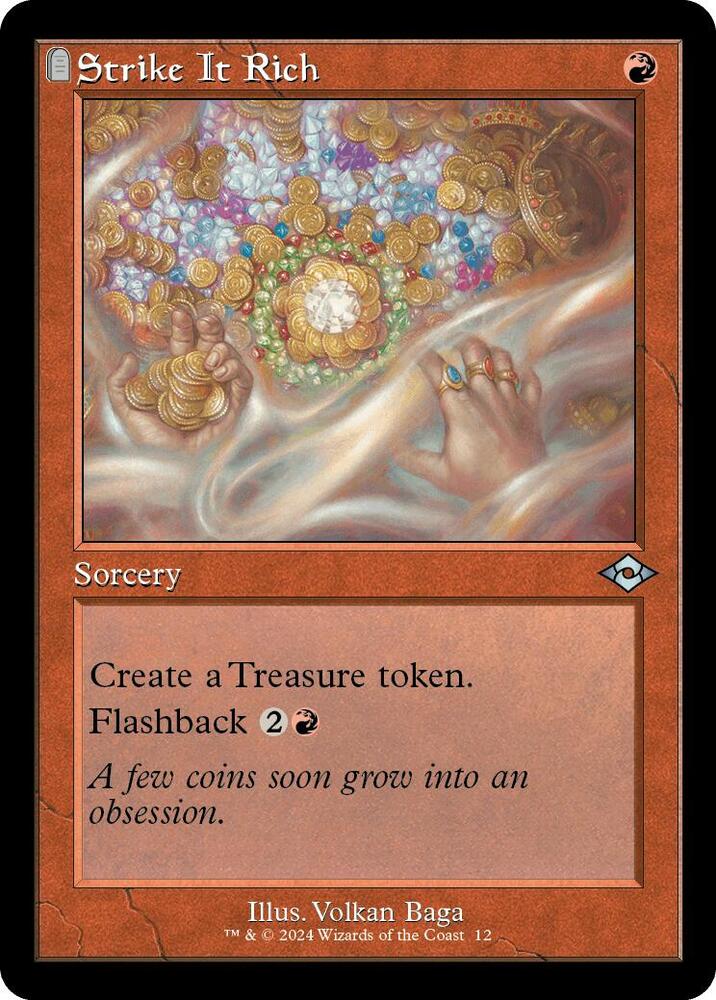 Strike It Rich Retro Frame 12 (Modern Horizons 2)  | Good Games Adelaide SA