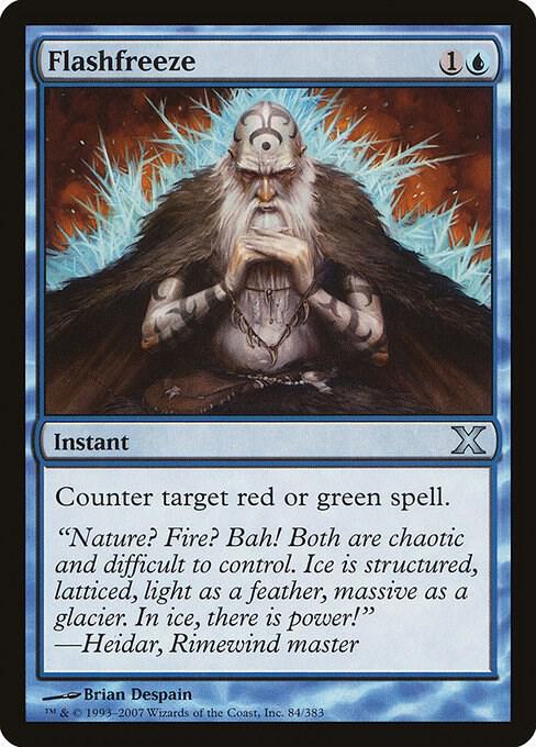 Flashfreeze 84 (10th Edition)  - Foil | Good Games Adelaide SA