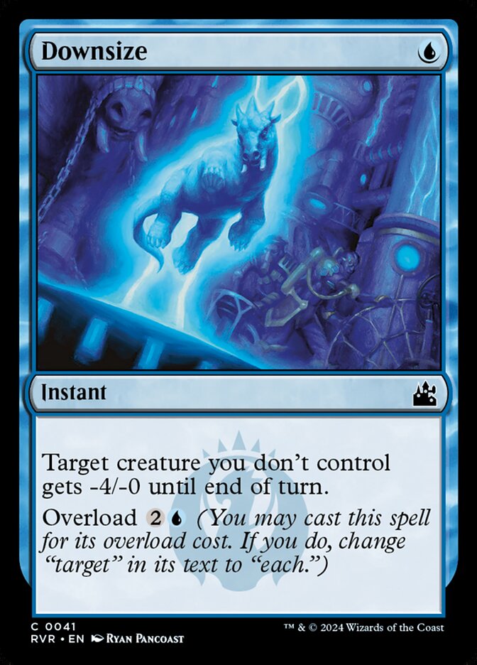 Downsize 41 (Ravnica Remastered)  - Foil | Good Games Adelaide SA