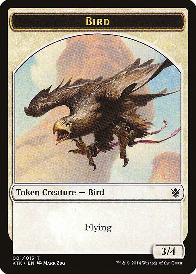 Bird Token [Khans of Tarkir Tokens] | Good Games Adelaide SA