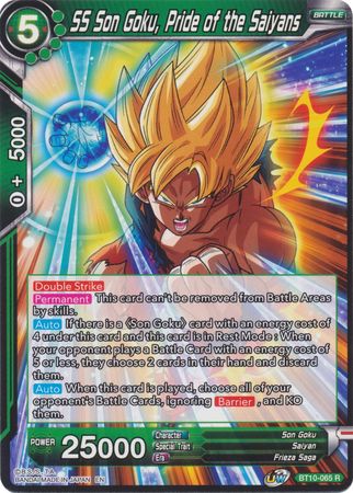 SS Son Goku, Pride of the Saiyans (BT10-065) [Rise of the Unison Warrior 2nd Edition] | Good Games Adelaide SA