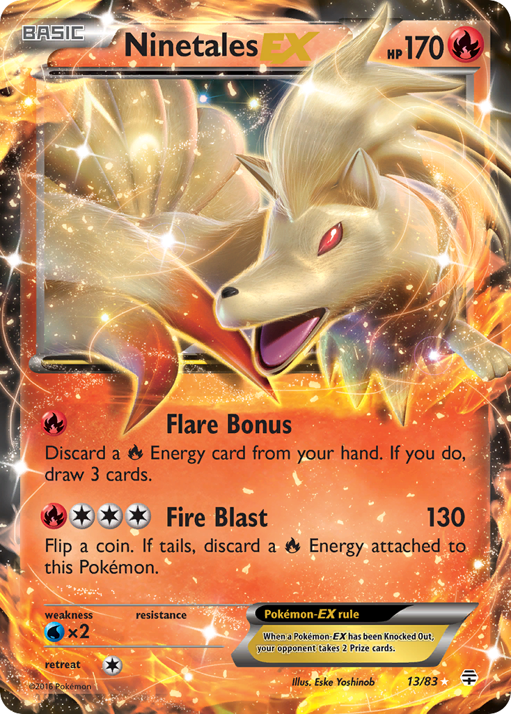Ninetales EX (13/83) [XY: Generations] | Good Games Adelaide SA