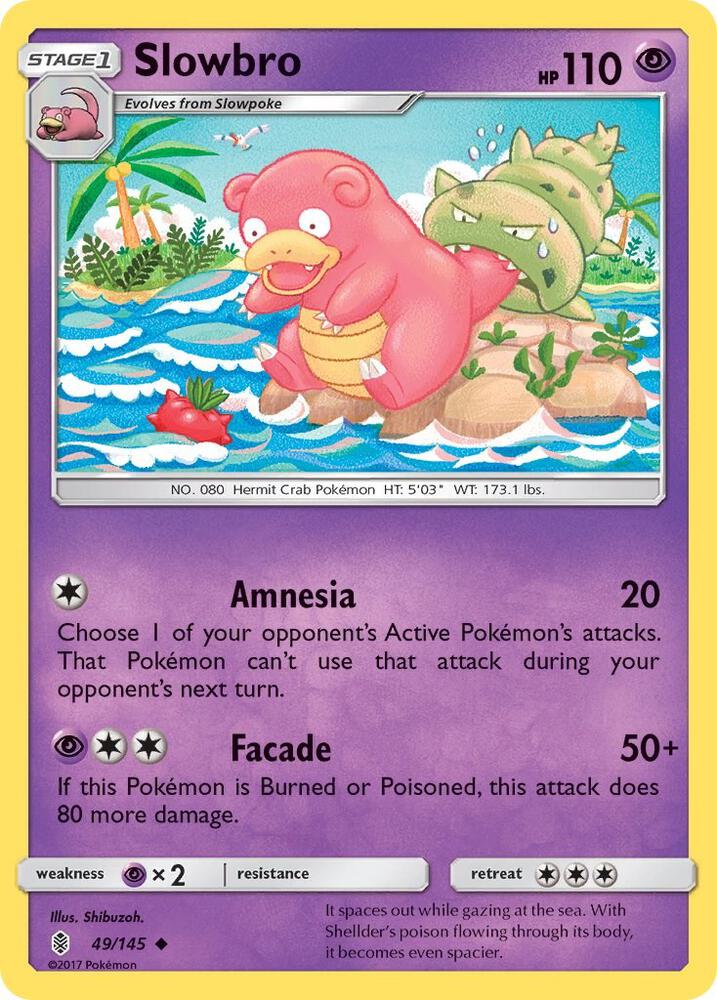 Slowbro 49/145 (SM - Guardians Rising)  | Good Games Adelaide SA