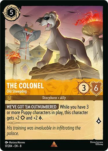The Colonel Old Sheepdog 17/204 (Reign of Jafar)  | Good Games Adelaide SA