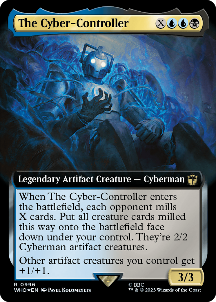 The Cyber-Controller (Extended Art) (Surge Foil) [Doctor Who] | Good Games Adelaide SA