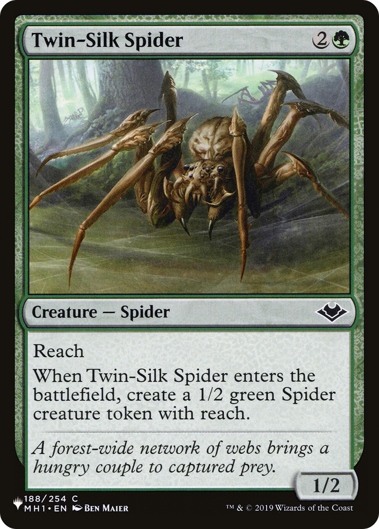 Twin-Silk Spider [The List Reprints] | Good Games Adelaide SA