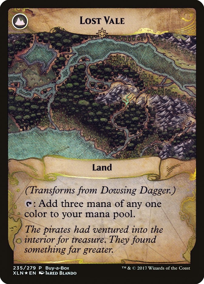 Dowsing Dagger // Lost Vale (Buy-A-Box) [Ixalan Treasure Chest] | Good Games Adelaide SA