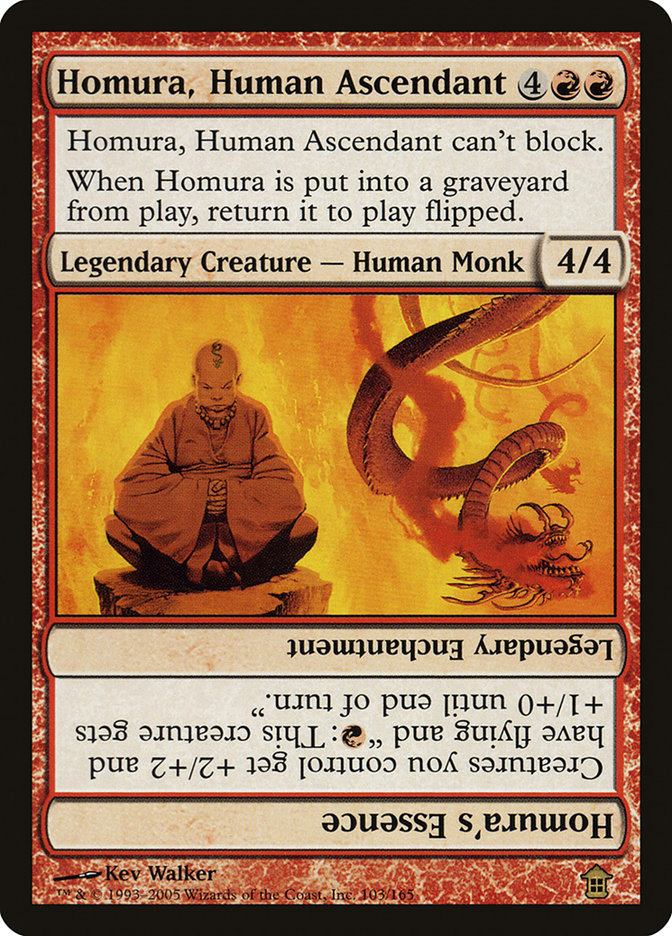 Homura, Human Ascendant // Homura's Essence 103 (Saviors of Kamigawa)  | Good Games Adelaide SA