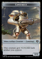 Servo // Construct (0041) Double-Sided Token [Commander Masters Tokens] | Good Games Adelaide SA