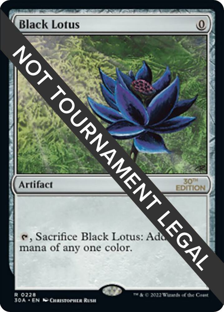 Black Lotus 228/594 (30th Anniversary Edition)  | Good Games Adelaide SA