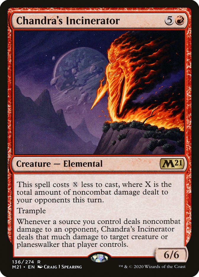 Chandra's Incinerator 136 (Core Set 2021)  | Good Games Adelaide SA
