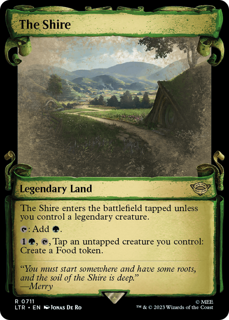 The Shire [The Lord of the Rings: Tales of Middle-Earth Showcase Scrolls] | Good Games Adelaide SA