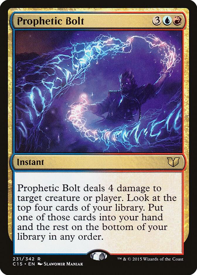 Prophetic Bolt 231 (Commander 2015)  | Good Games Adelaide SA