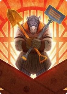 Mr Orfeo the Boulder Art Card 70 (Art Series: Streets of New Capenna)  | Good Games Adelaide SA