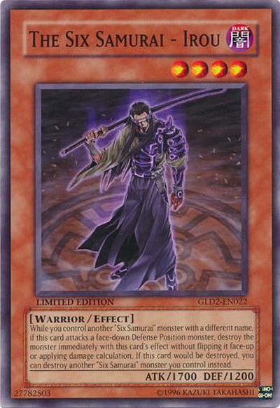 The Six Samurai - Irou [GLD2-EN022] Common | Good Games Adelaide SA