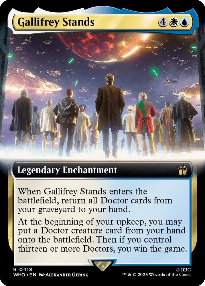 Gallifrey Stands 418 (Universes Beyond: Doctor Who)  | Good Games Adelaide SA