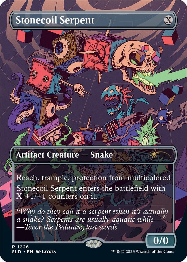 Stonecoil Serpent 1226 (Secret Lair Drop Series)  - Foil | Good Games Adelaide SA