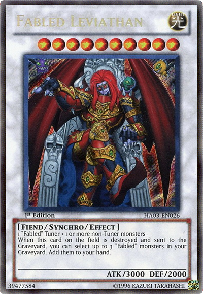 Fabled Leviathan [HA03-EN026] Secret Rare | Good Games Adelaide SA