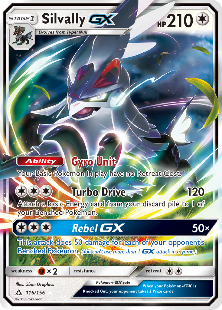 Silvally GX (116/156) [Sun & Moon: Ultra Prism] | Good Games Adelaide SA