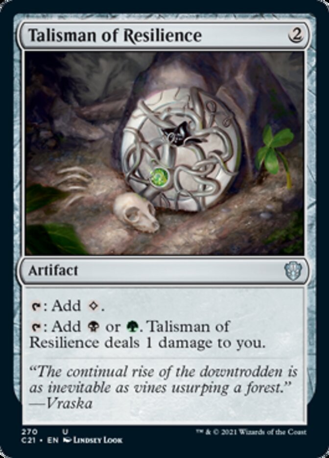 Talisman of Resilience [Commander 2021] | Good Games Adelaide SA