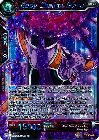 Body Change Ginyu [TB3-006] | Good Games Adelaide SA
