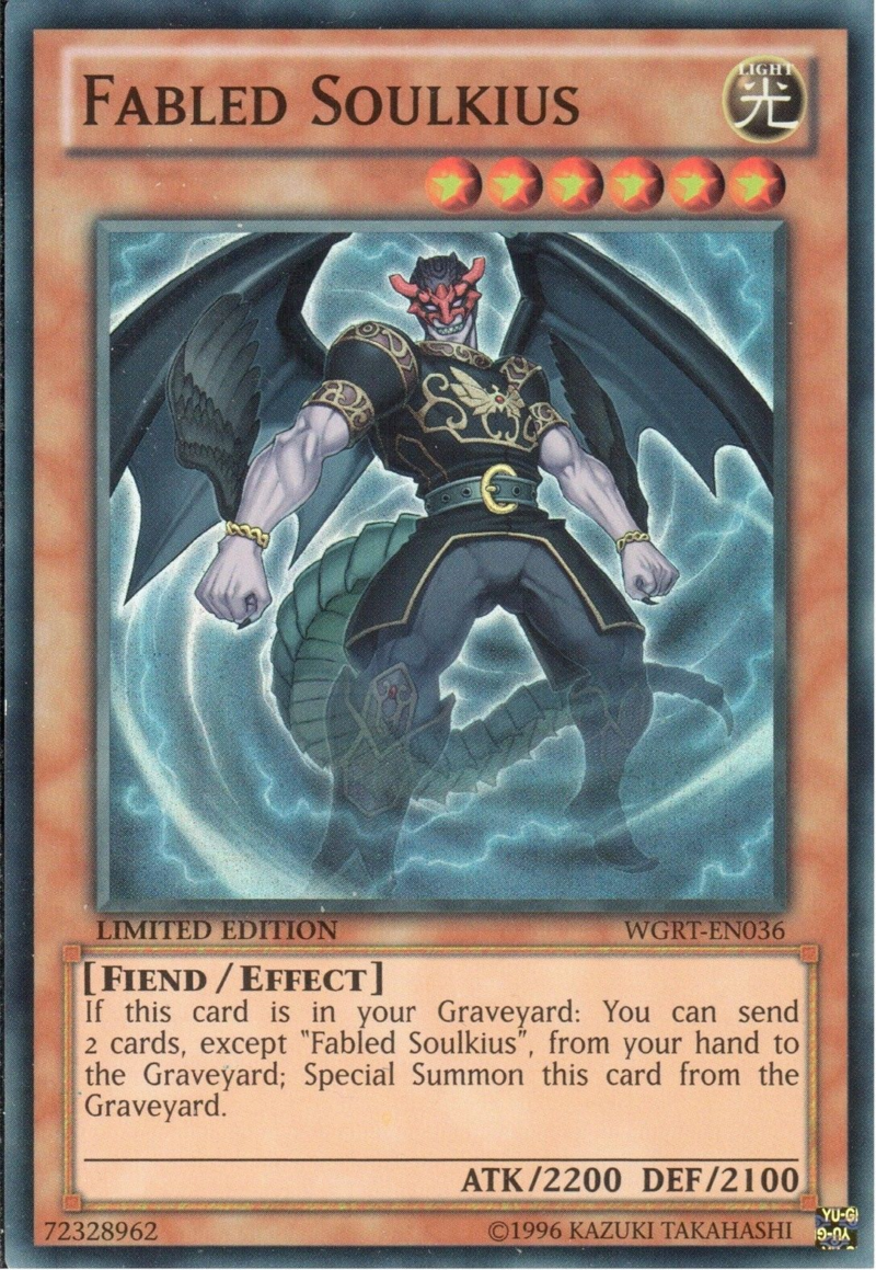 Fabled Soulkius [WGRT-EN036] Super Rare | Good Games Adelaide SA