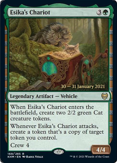 Esikas Chariot 169 (Prerelease Cards)  - Foil | Good Games Adelaide SA