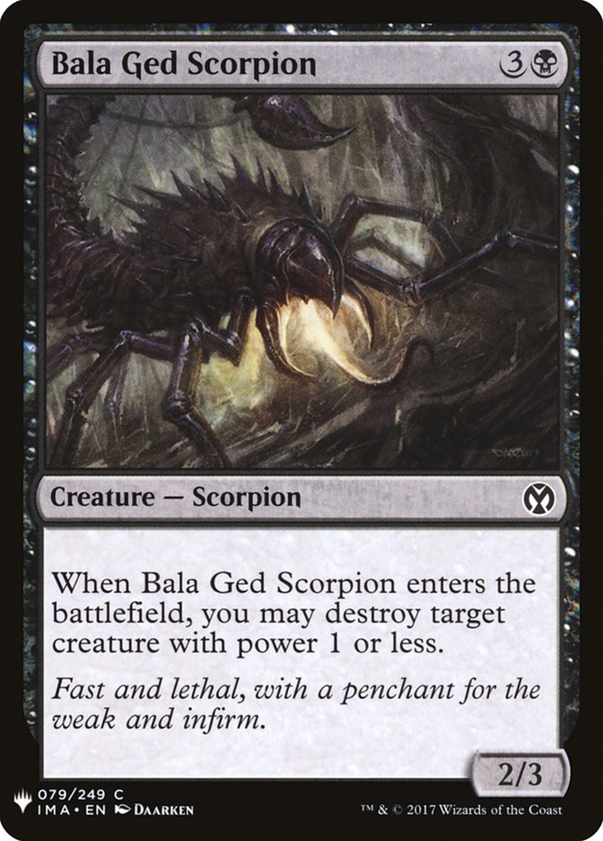 Bala Ged Scorpion [Mystery Booster] | Good Games Adelaide SA
