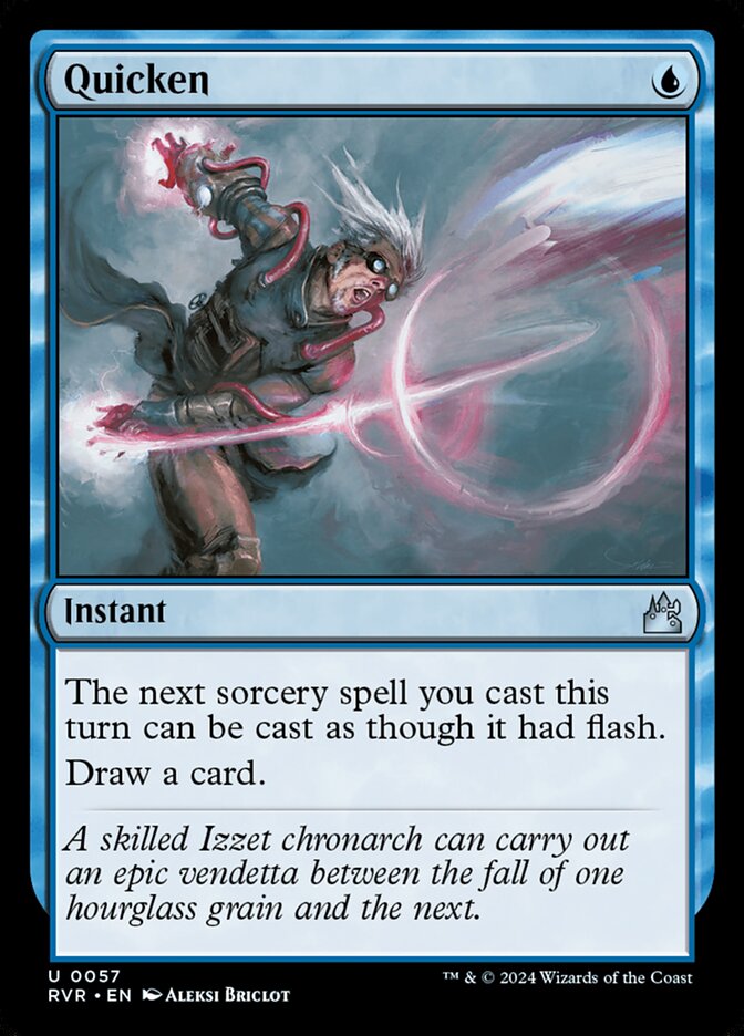Quicken 57 (Ravnica Remastered)  - Foil | Good Games Adelaide SA