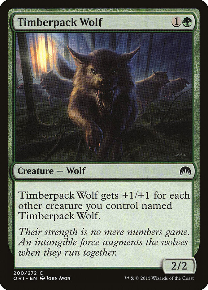 Timberpack Wolf [Magic Origins] | Good Games Adelaide SA