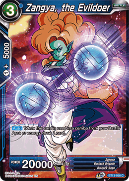Zangya, the Evildoer (Common) [BT13-050] | Good Games Adelaide SA