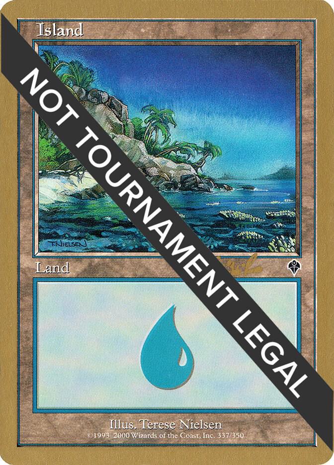 Island 337 2002 Carlos Romao INV cr337a/153 (World Championship Decks)  | Good Games Adelaide SA