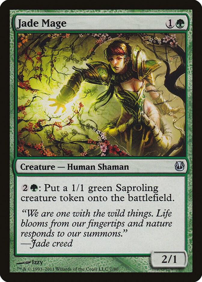 Jade Mage 7 (Duel Decks: Ajani vs. Nicol Bolas)  | Good Games Adelaide SA