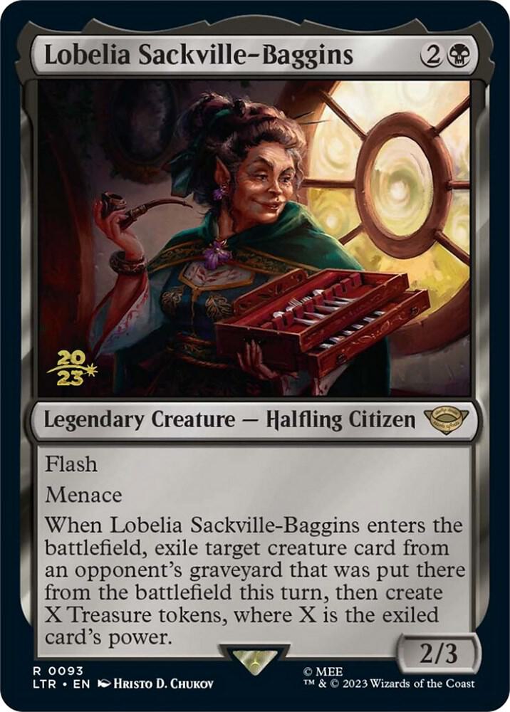 Lobelia Sackville Baggins 0093 93 (Prerelease Cards)  - Foil | Good Games Adelaide SA
