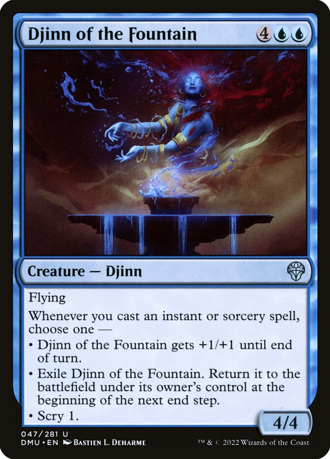 Djinn of the Fountain 47 (Dominaria United)  | Good Games Adelaide SA