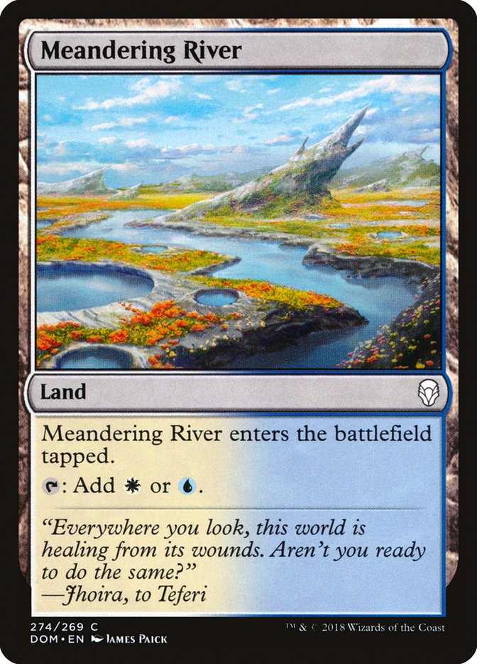 Meandering River [Dominaria] | Good Games Adelaide SA