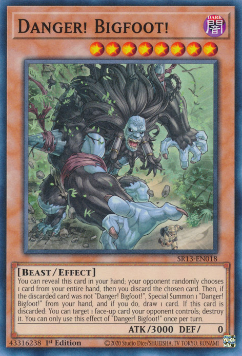 Danger! Bigfoot! [SR13-EN018] Common | Good Games Adelaide SA