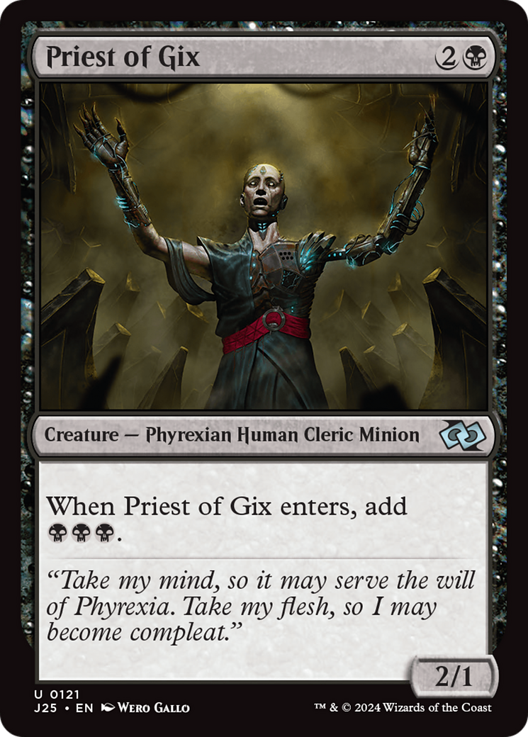 Priest of Gix [Foundations Jumpstart] | Good Games Adelaide SA