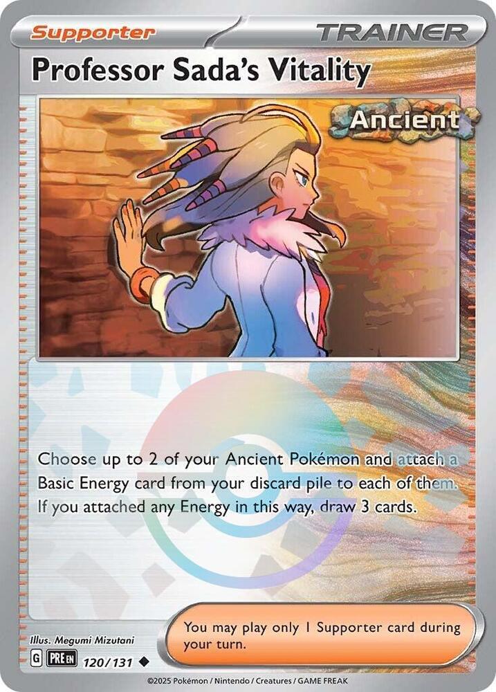 Professor Sada's Vitality 120/131 (SV: Prismatic Evolutions)  - Holofoil | Good Games Adelaide SA