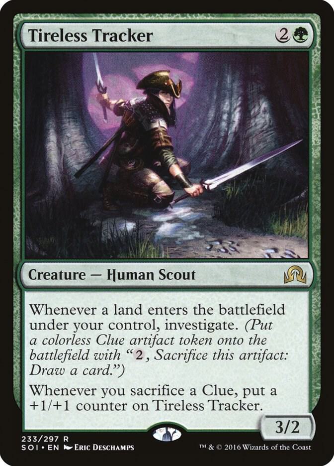 Tireless Tracker 233 (Shadows over Innistrad)  - Foil | Good Games Adelaide SA