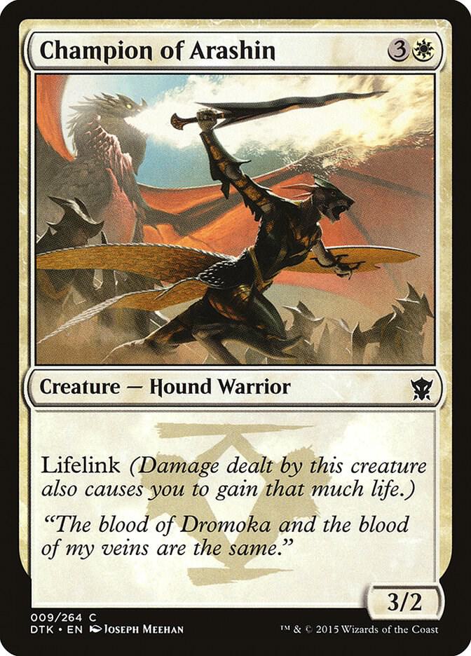 Champion of Arashin 9 (Dragons of Tarkir)  - Foil | Good Games Adelaide SA