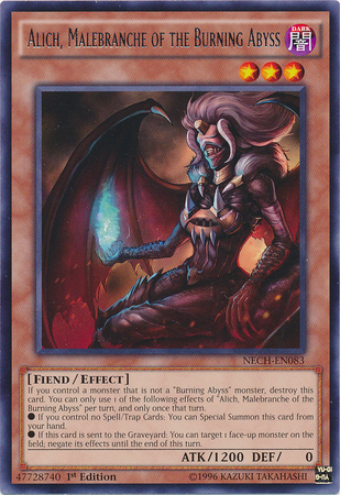 Alich, Malebranche of the Burning Abyss [NECH-EN083] Rare | Good Games Adelaide SA