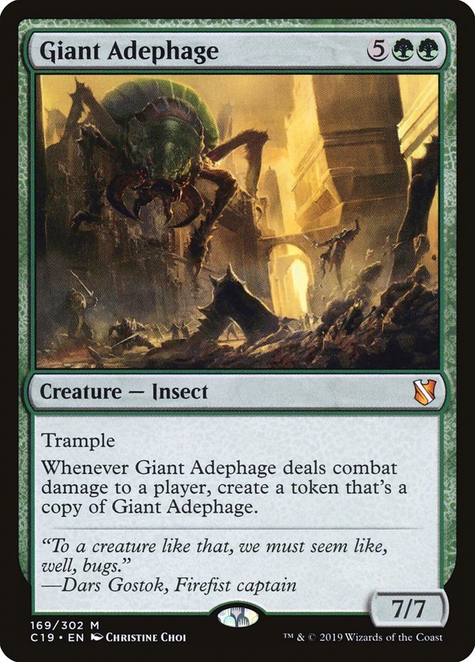 Giant Adephage [Commander 2019] | Good Games Adelaide SA