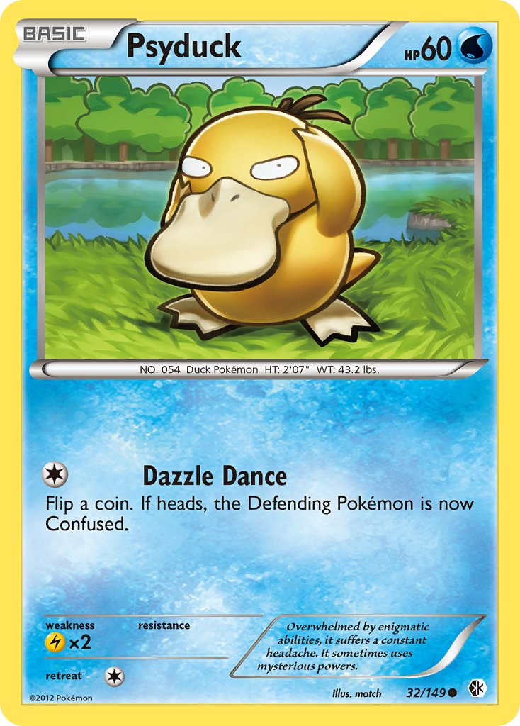 Psyduck (32/149) [Black & White: Boundaries Crossed] | Good Games Adelaide SA