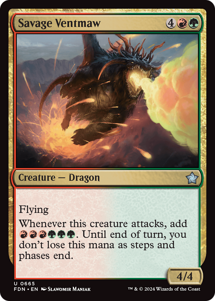 Savage Ventmaw [Foundations] | Good Games Adelaide SA