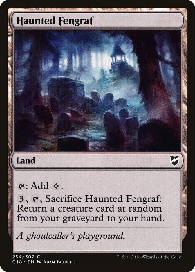 Haunted Fengraf [Commander 2018] | Good Games Adelaide SA