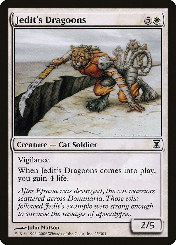 Jedit's Dragoons 25 (Time Spiral)  - Foil | Good Games Adelaide SA