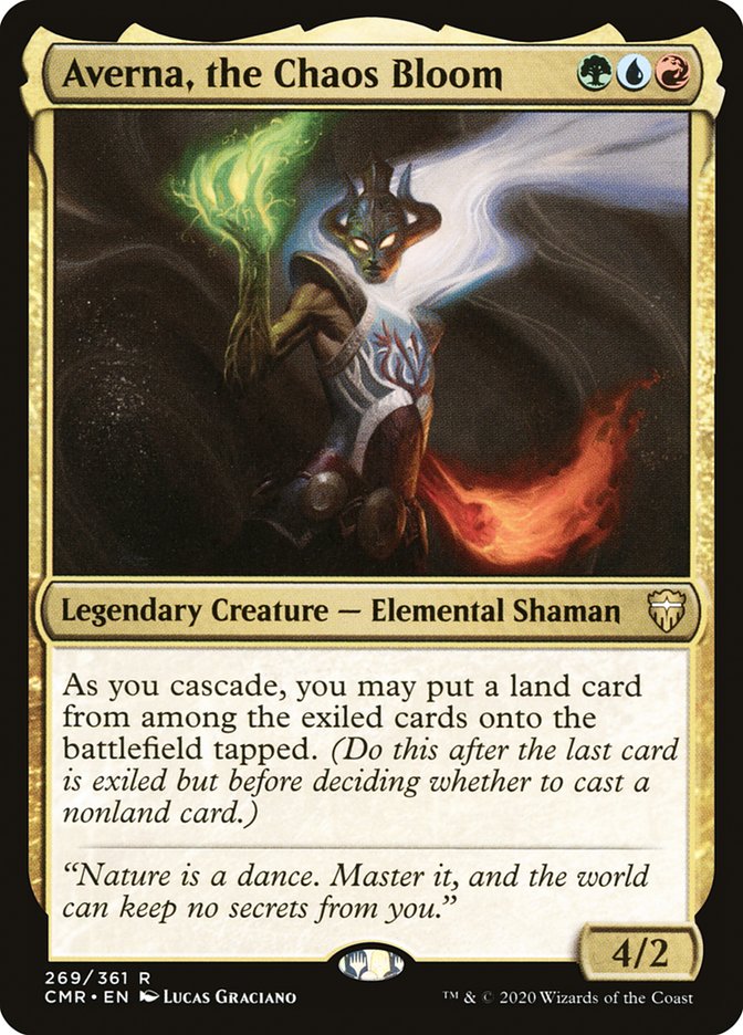 Averna, the Chaos Bloom 269 (Commander Legends)  - Foil | Good Games Adelaide SA